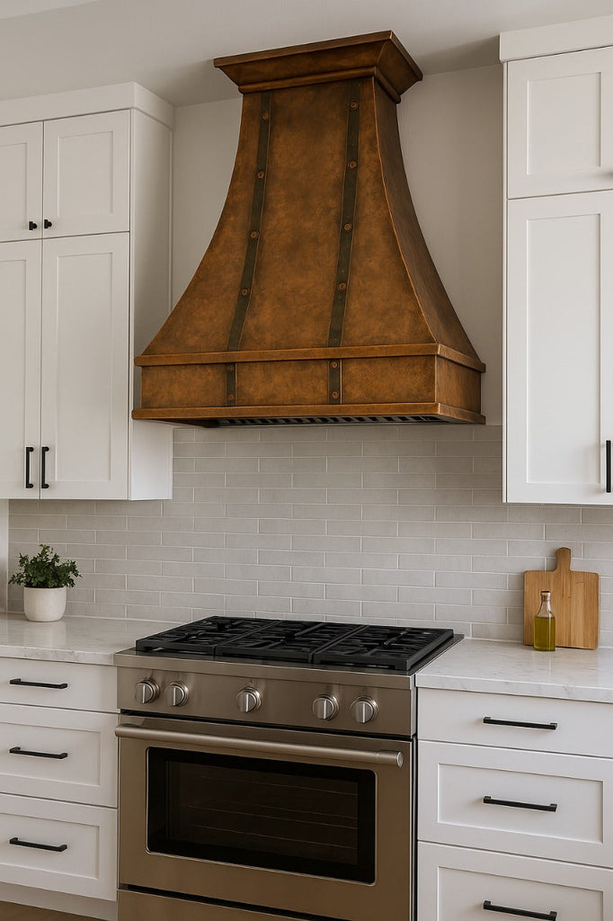 Elevate Your Kitchen with a Tailored Copper Range Hood Design