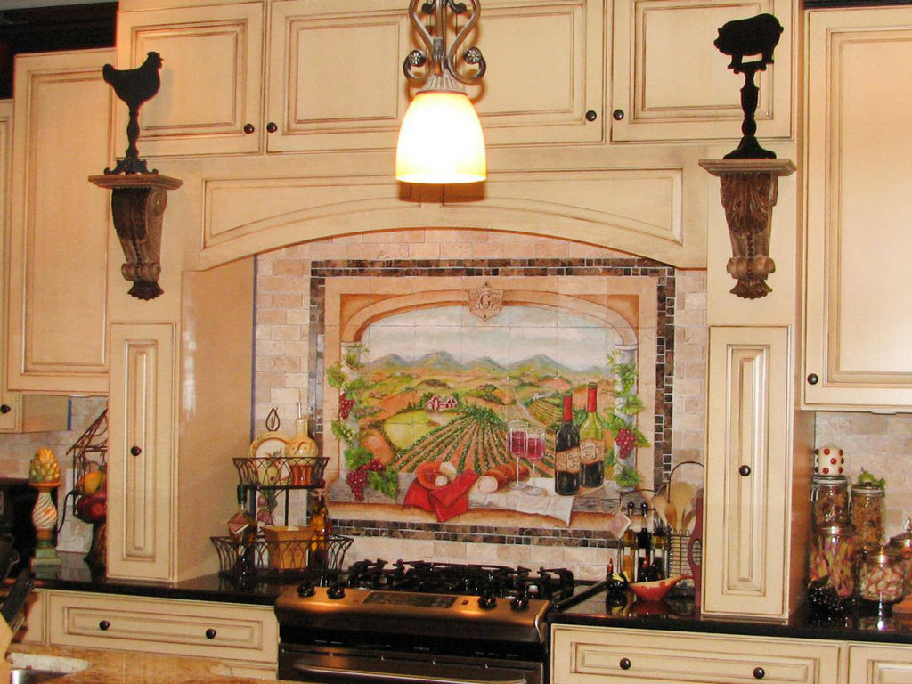 Kitchen Backsplash Ceramic Tile Murals