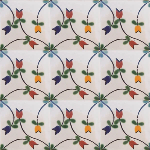 Mexican Handmade Tile Designs