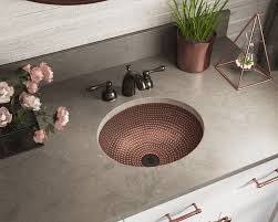 Oval Copper Washbasins for Bathrooms