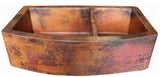 custom copper apron sink
