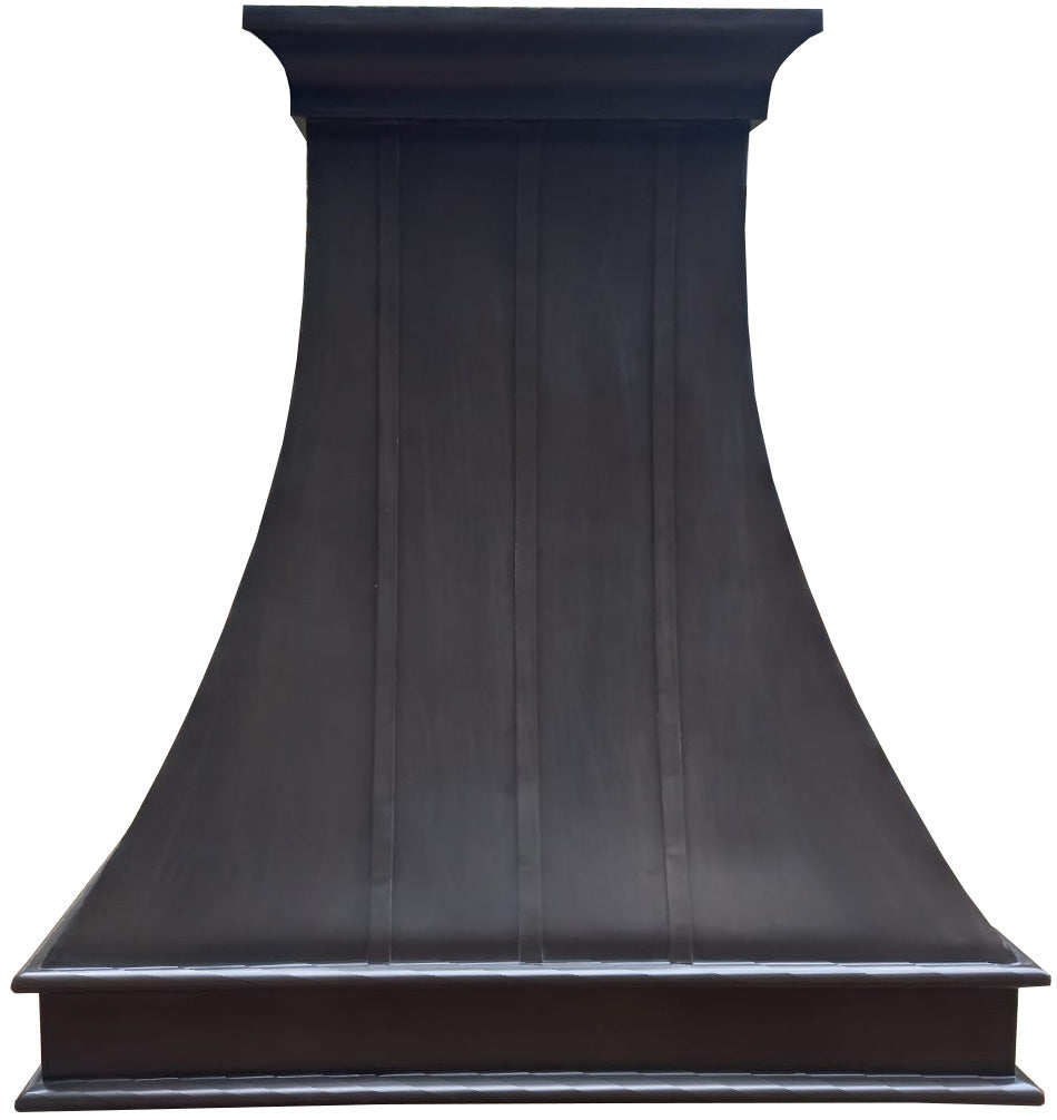 custom produced zinc exhaust hood