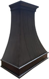 custom produced zinc exhaust hood