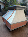 Hidalgo Heat Zinc Range Hood – Handcrafted Rustic Ventilation on Sale