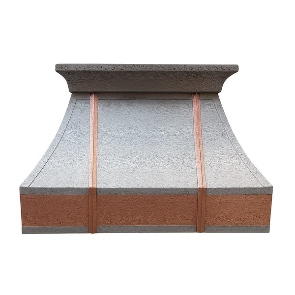 Zinc Range Hood "Evanston"