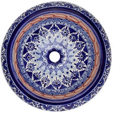 old world round vessel sink from Mexico