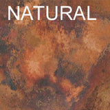 hand forged natural copper table style