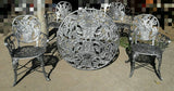 victorian patio dinning set