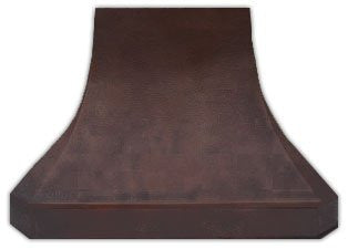 custom copper stove hood