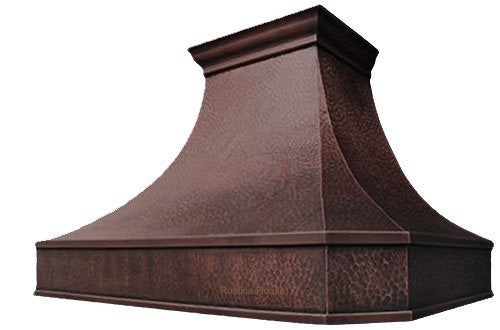 custom kitchen copper range hood