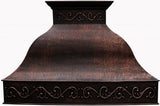copper stove hood