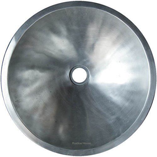 Round Pewter Metal Sink