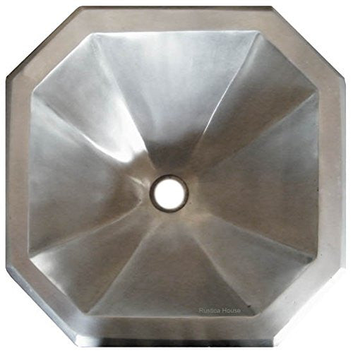 Drop-in Octagonal Pewter Sink