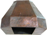 custom copper cooker hood