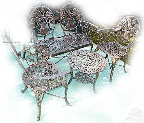Outdoor Aluminum French Furniture set