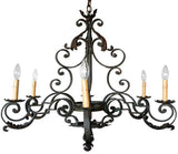beautiful iron chandelier