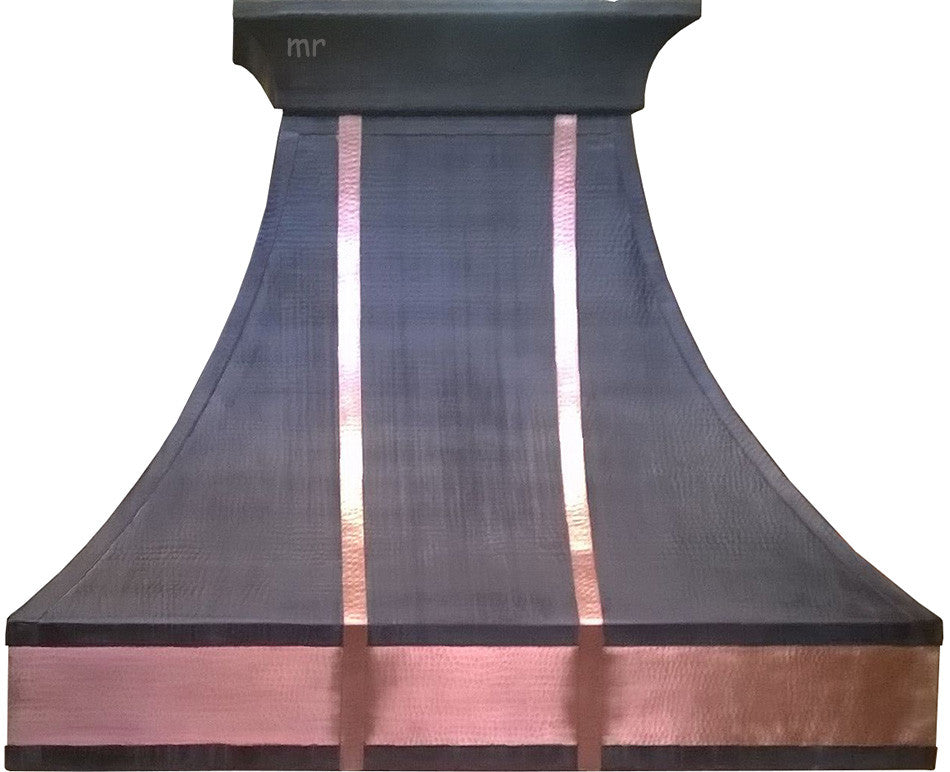 custom produced zinc cooker hood