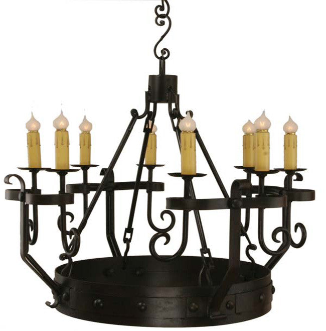 wonderful iron chandelier