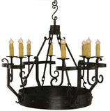 wonderful iron chandelier