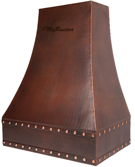 made to order exhaust copper range hood