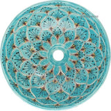 round talavera vessel sink
