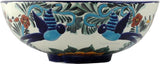 Italian talavera vessel sink