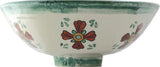 mexican talavera vessel sink
