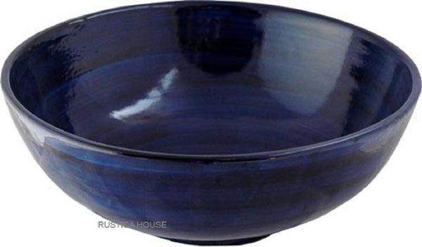 round talavera vessel sink front view