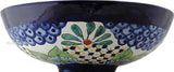 rustic talavera vessel sink