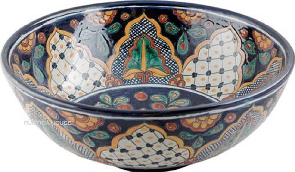 country round talavera vessel sink