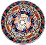 hand produced round vessel sink from Mexico