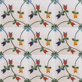 green yellow talavera tile