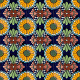 old world cobalt talavera tile