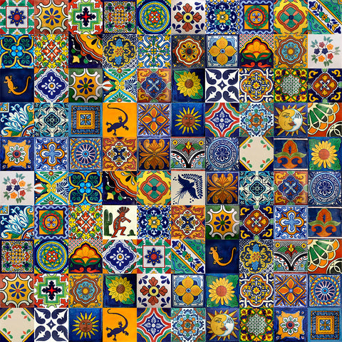 Mexican Spanish Tile Mix