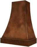 copper range hood