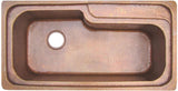 drop-in copper tub