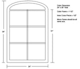 custom made iron mirror frame