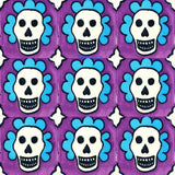 old world purple blue talavera tile