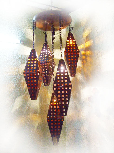 country style iron chandelier