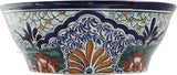traditional talavera vessel sink