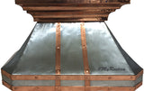 made to order zinc stove hood