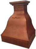 copper range hood