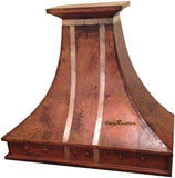 copper range hood
