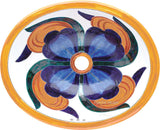 cobalt talavera bathroom sink