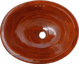 terra cotta talavera bathroom sink