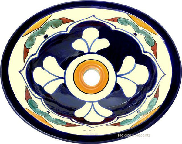 rustic talavera bathroom sink