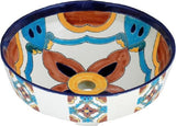 South Eastern majolica vessel sink