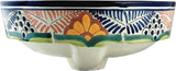 custom majolica bath sink