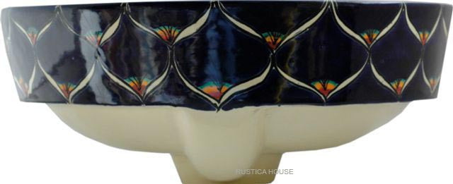 country majolica bath sink