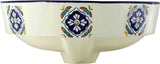 old world majolica bath sink